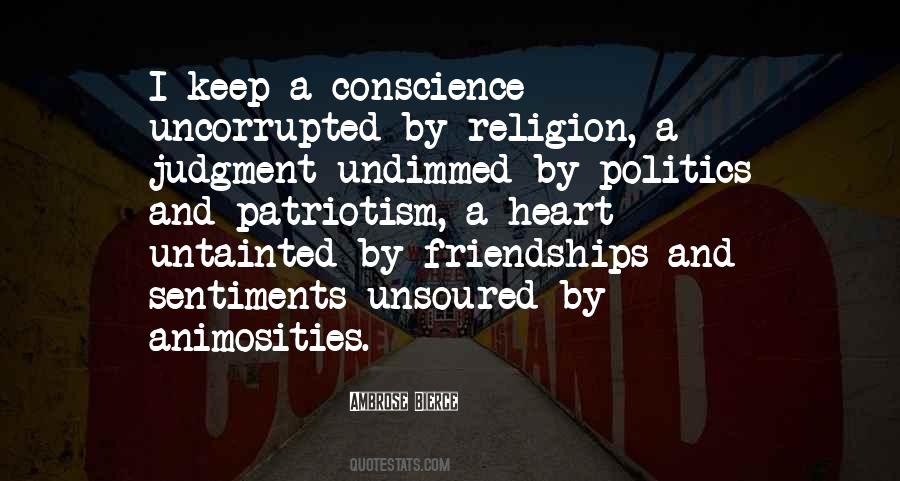 Quotes About A Conscience #1714860
