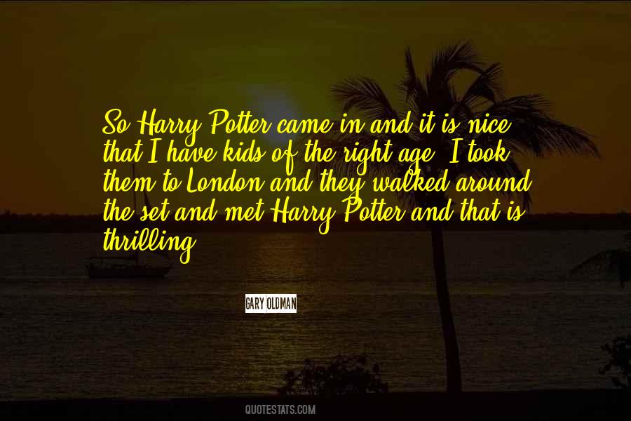 Potter Around Quotes #46613