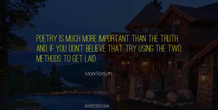Poetry Truth Quotes #972284