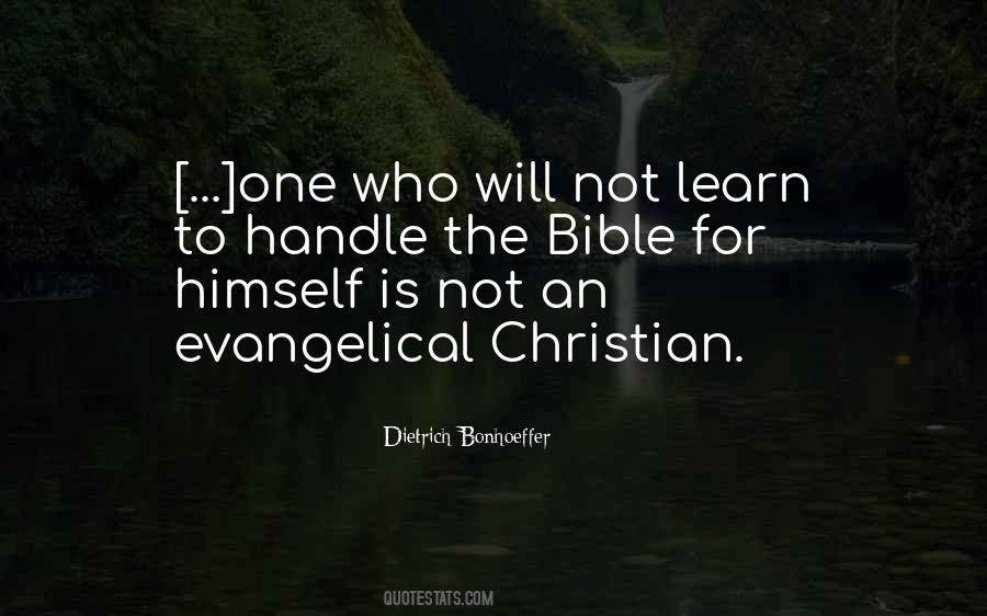 Evangelical Christian Quotes #1675877