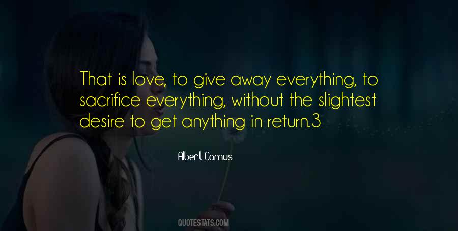 Give In Return Quotes #1044134