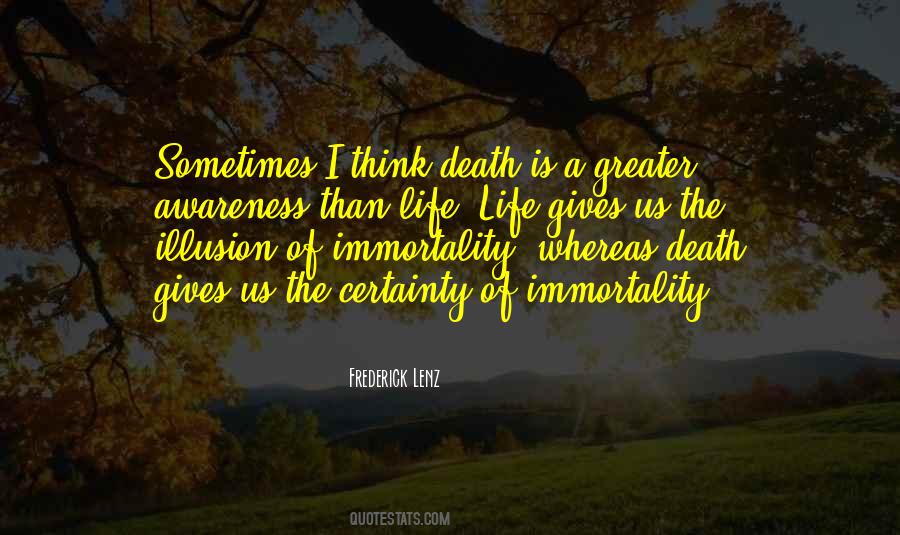 Quotes About The Certainty Of Death #314658