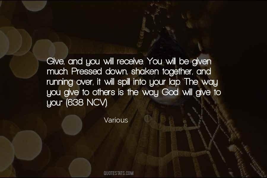 Give It Over To God Quotes #412016