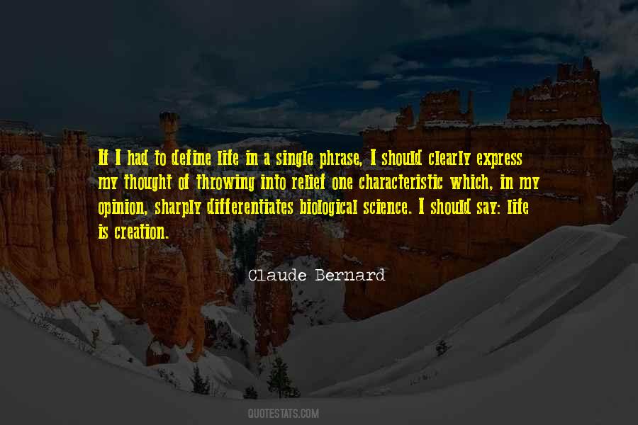 Life Opinion Quotes #1542138