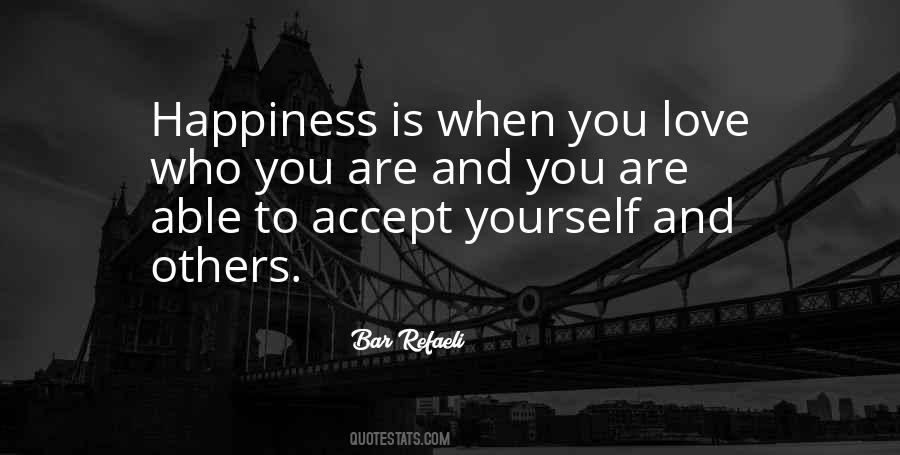 Love Yourself Accept Yourself Quotes #1451891