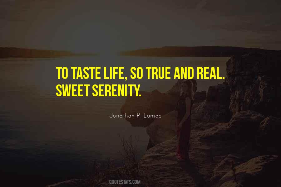 Sweet Serenity Quotes #1522071