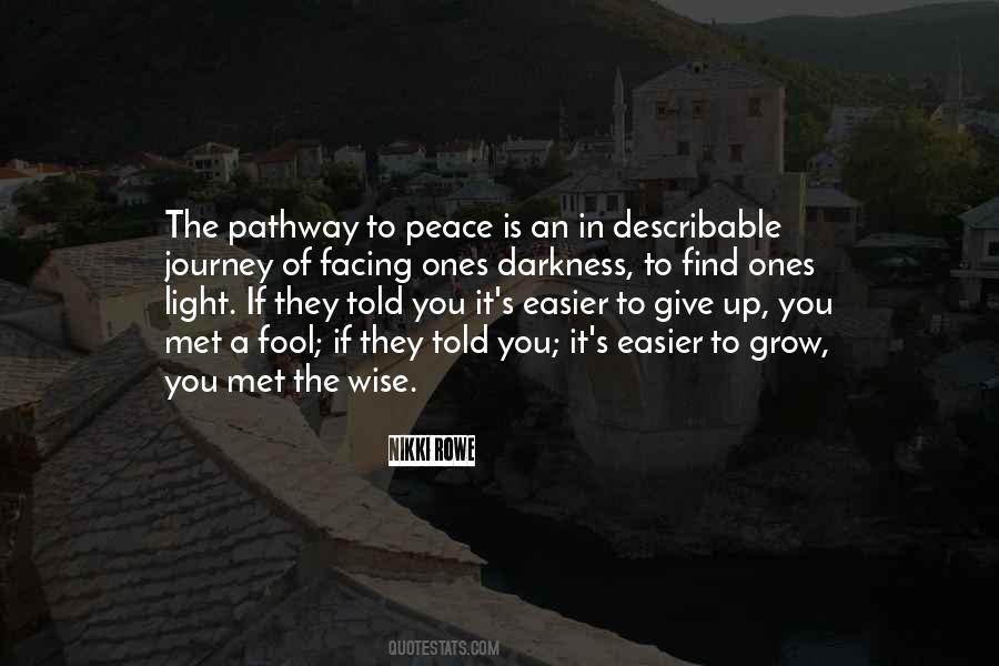 Give Up Wise Quotes #1376786