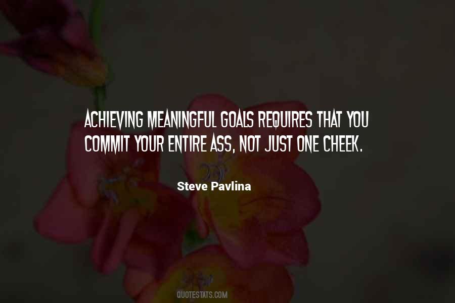 What You Get By Achieving Your Goals Quotes #80327