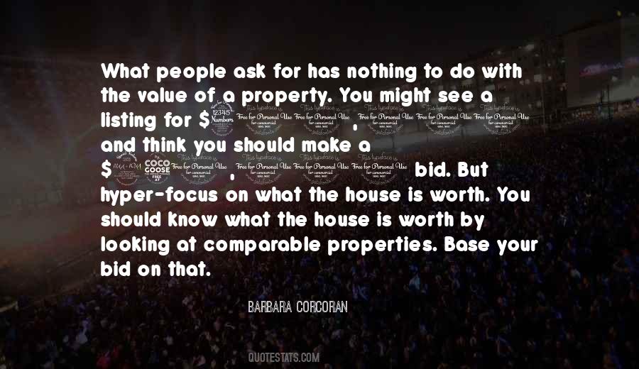 Quotes About Your Worth And Value #1235447