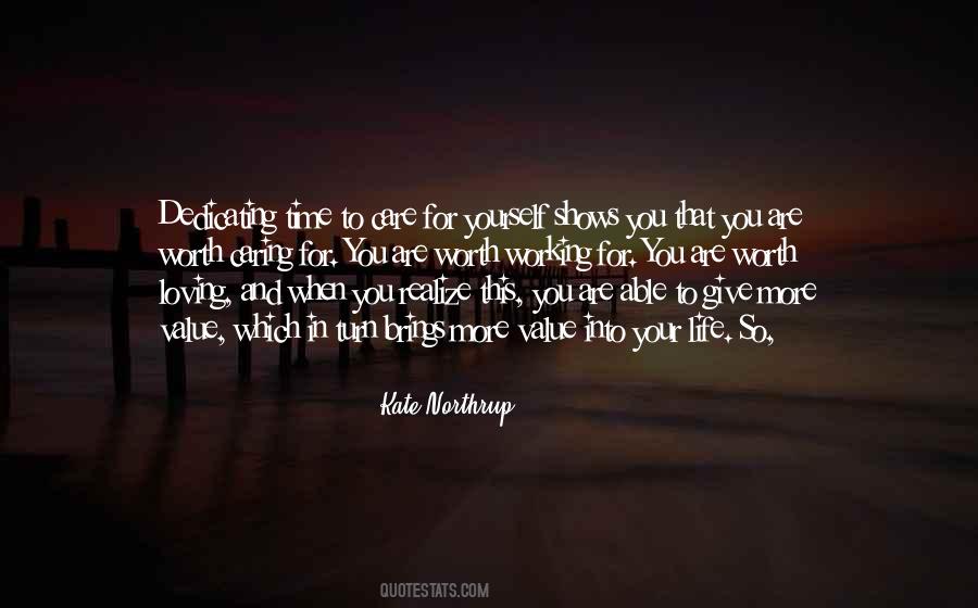 Quotes About Your Worth And Value #263385