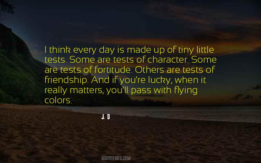 Pass With Flying Colors Quotes #1733051