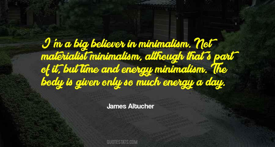 Energy Body Quotes #62996