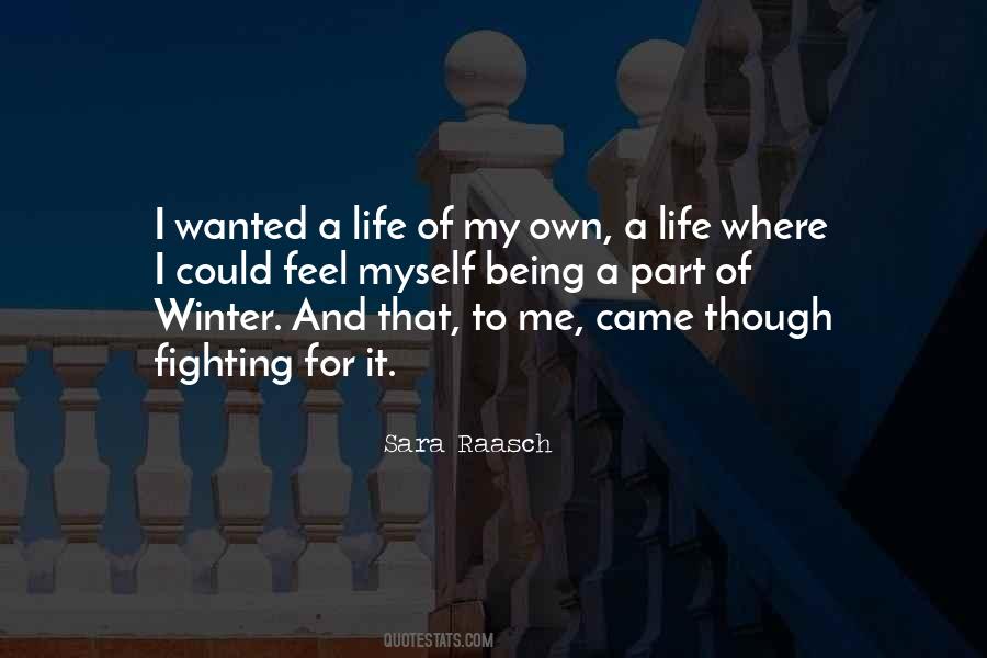 Winter Life Quotes #1817775