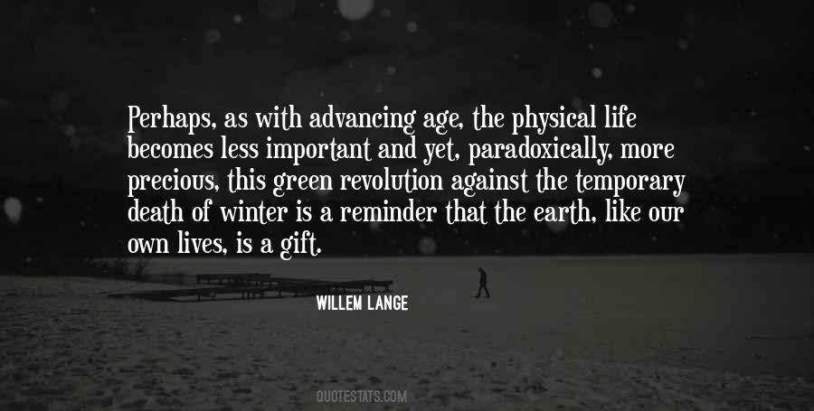 Winter Life Quotes #183381