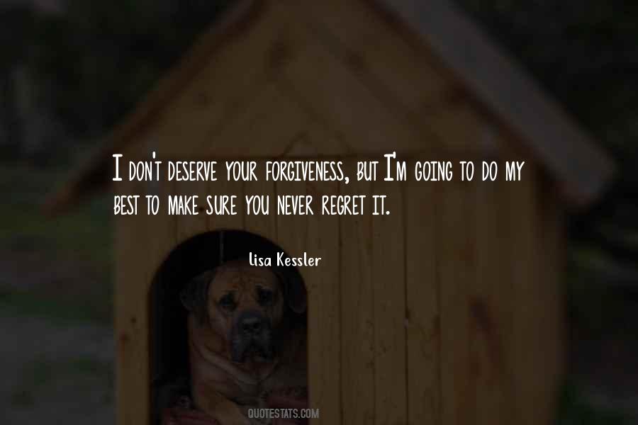Do I Deserve Quotes #503462
