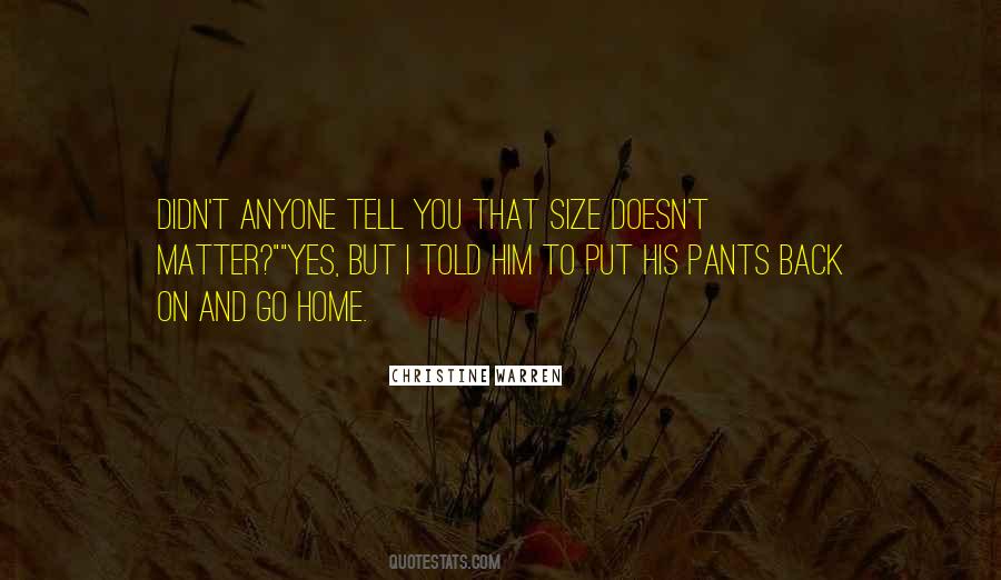 Black Pants Quotes #1331504