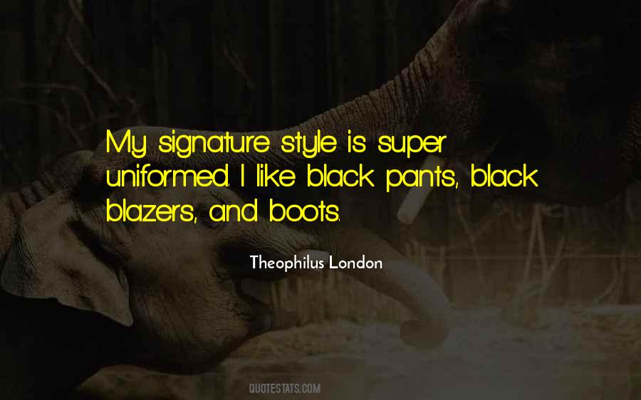 Black Pants Quotes #651834