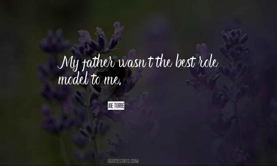 Father Role Model Quotes #180508