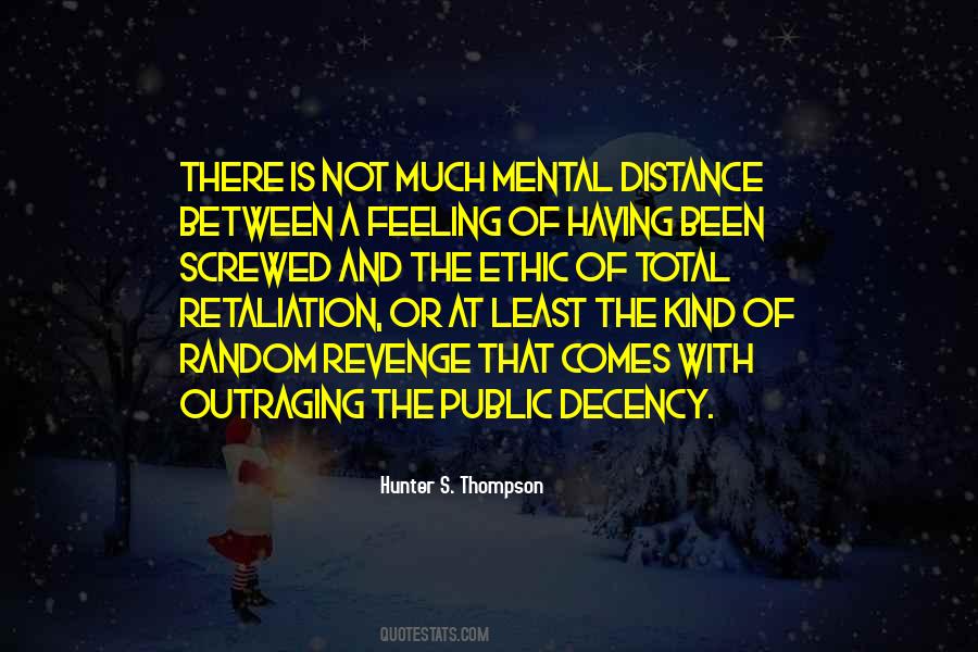 Revenge Philosophy Quotes #1224917