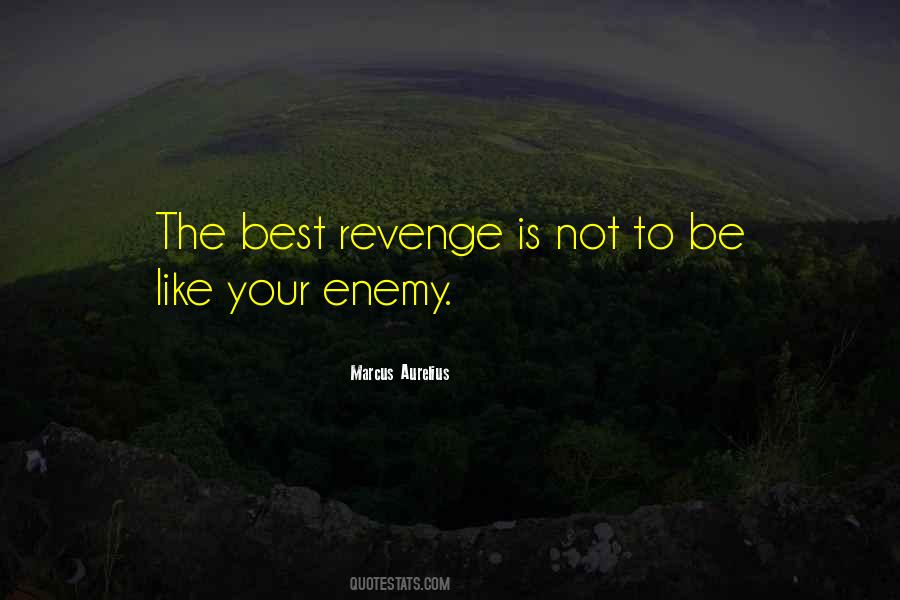 Revenge Philosophy Quotes #155227
