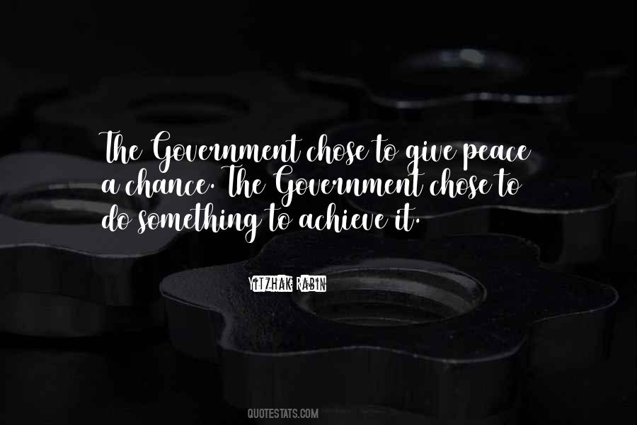 Give Peace A Chance Quotes #597589