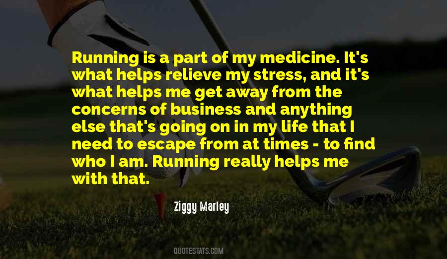 I Am Running Away Quotes #1253373