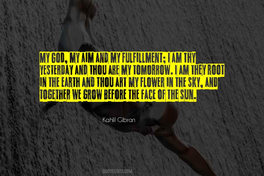 Flower Sky Quotes #1533549