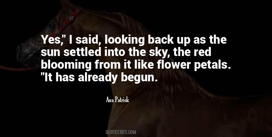 Flower Sky Quotes #1689840