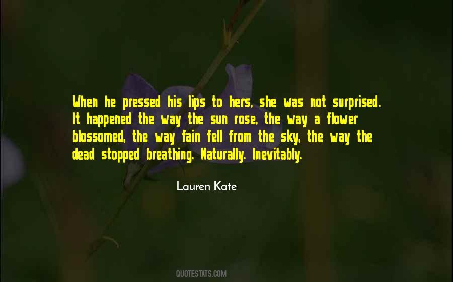 Flower Sky Quotes #367949