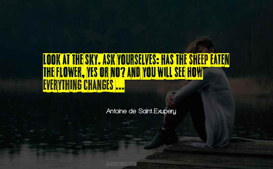 Flower Sky Quotes #644469