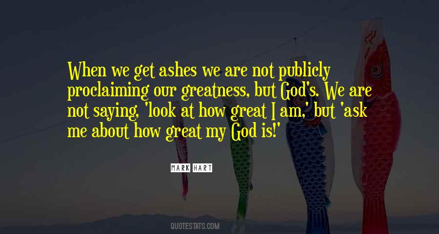 How Great Is God Quotes #948029