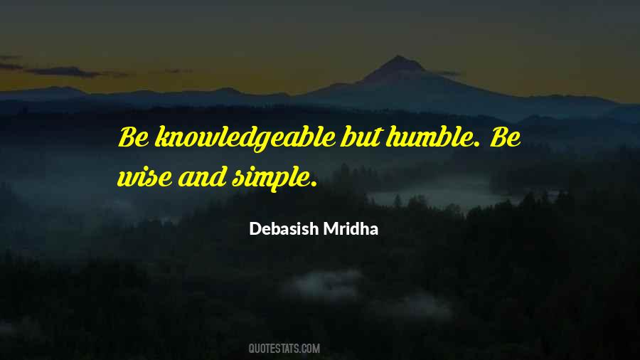 Wise Simple Quotes #96283