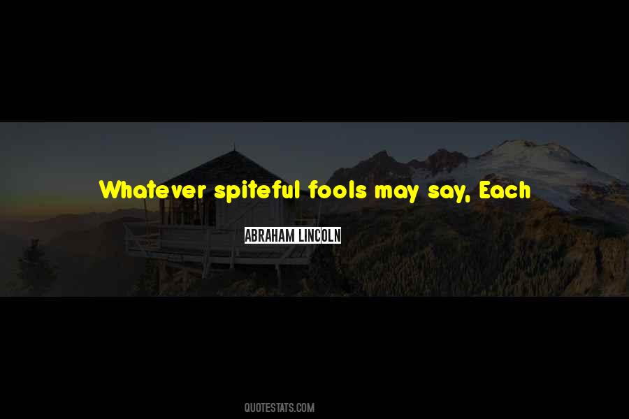 Fools Fools Quotes #368980