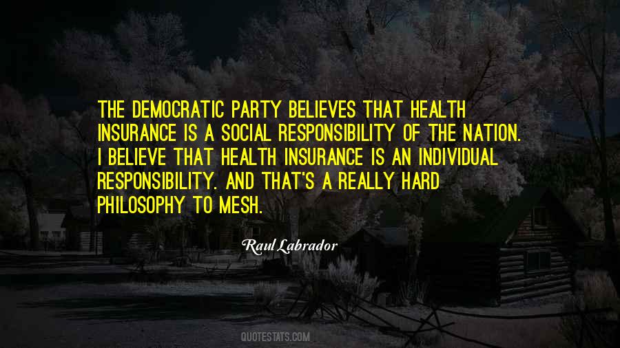 Health Responsibility Quotes #1210042