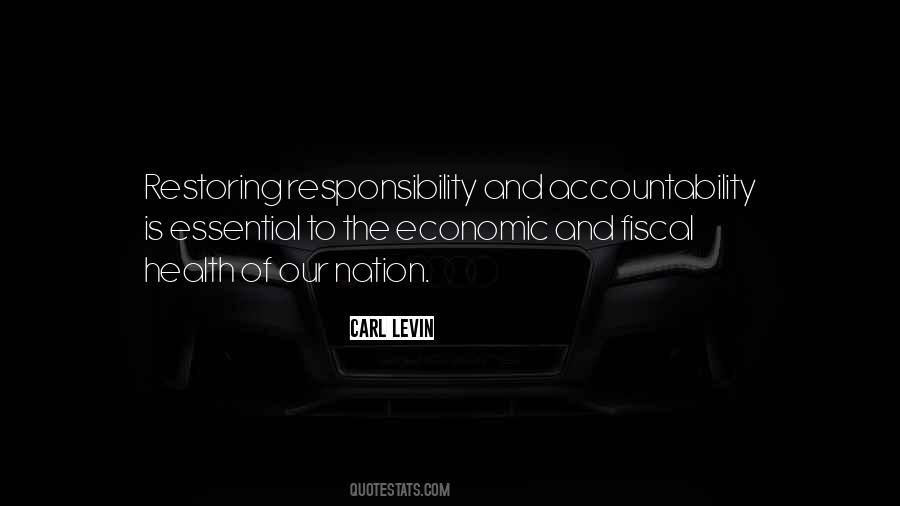 Health Responsibility Quotes #1393457