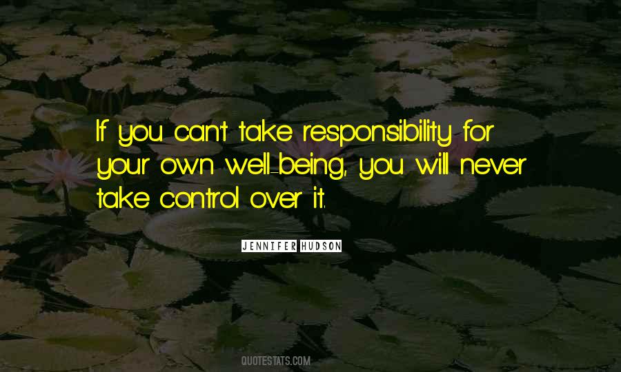 Health Responsibility Quotes #286640