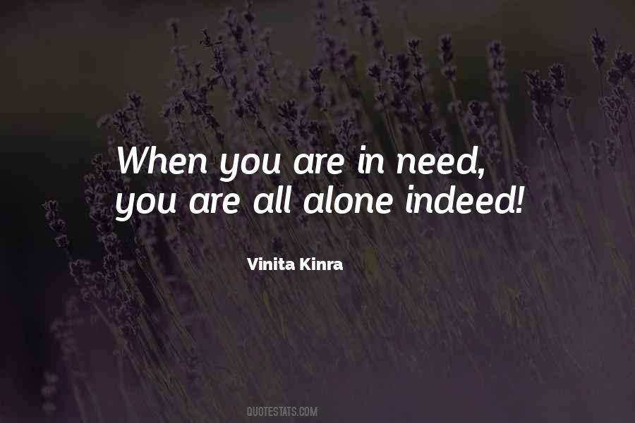 Alone Inspirational Quotes #450380