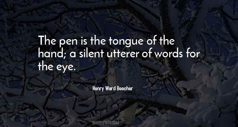 Silent Words Quotes #458110