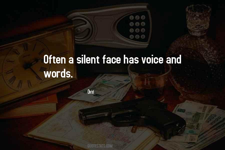 Silent Words Quotes #642864
