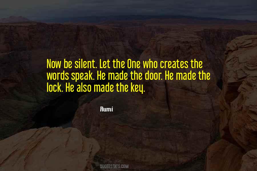 Silent Words Quotes #670795