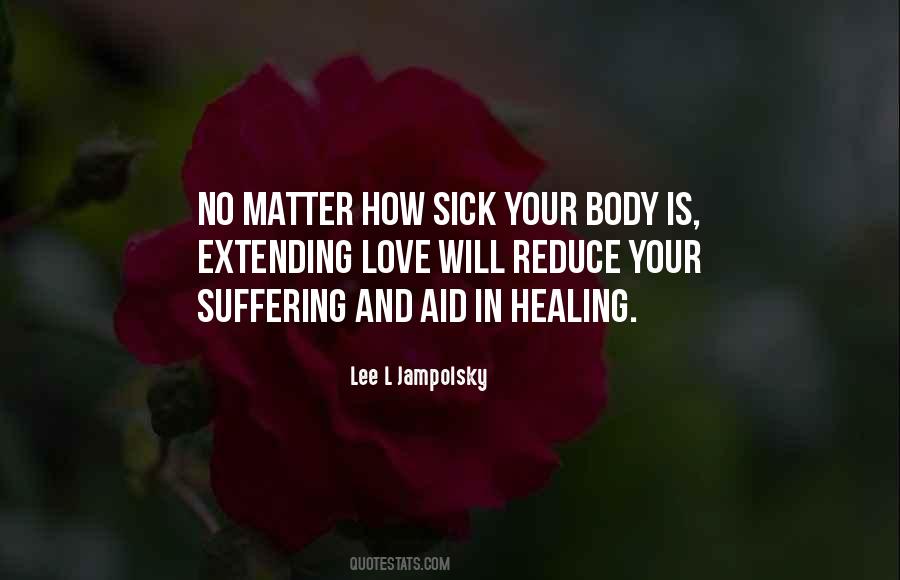 Healing Sick Quotes #1648243