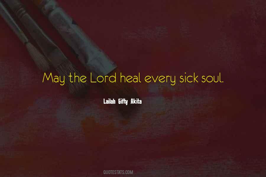 Healing Sick Quotes #33228