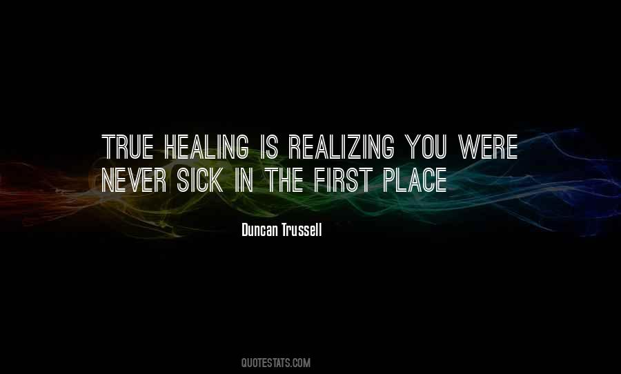 Healing Sick Quotes #664969