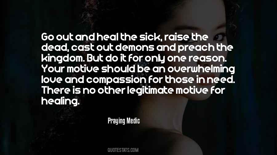 Healing Sick Quotes #78325