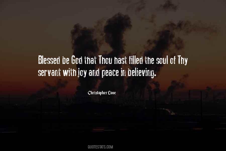 God Peace Quotes #802432