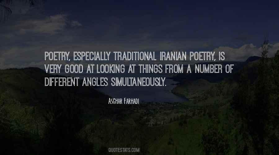 Traditional Things Quotes #1062661