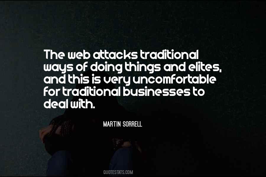 Traditional Things Quotes #486577