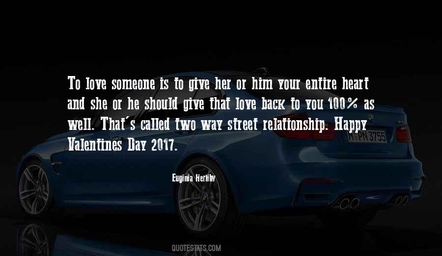 Give Way Relationship Quotes #1706528