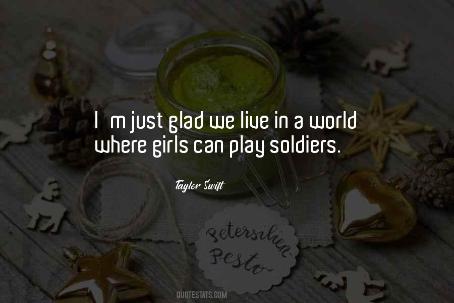 Girl Soldier Quotes #883145