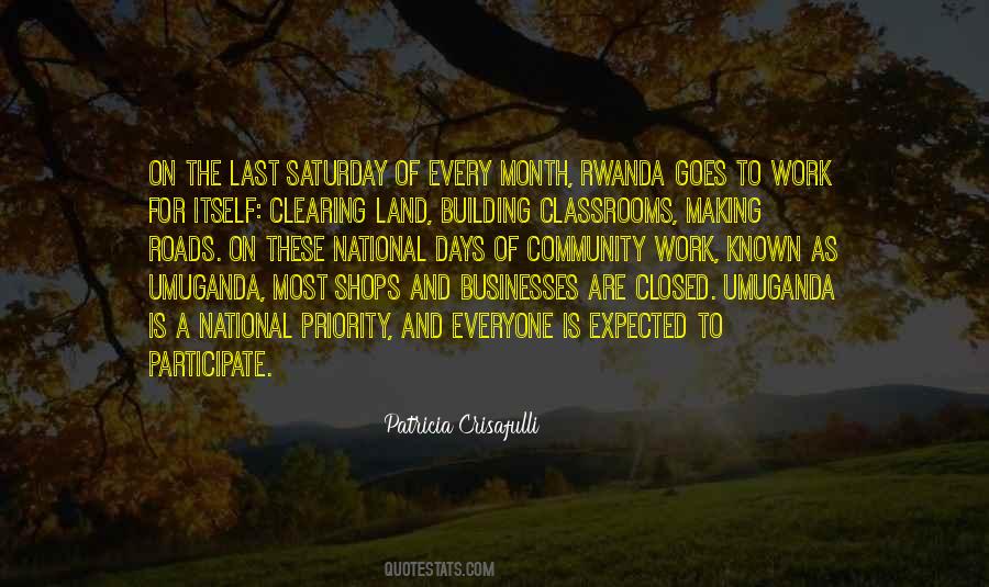 Work On Saturday Quotes #667591